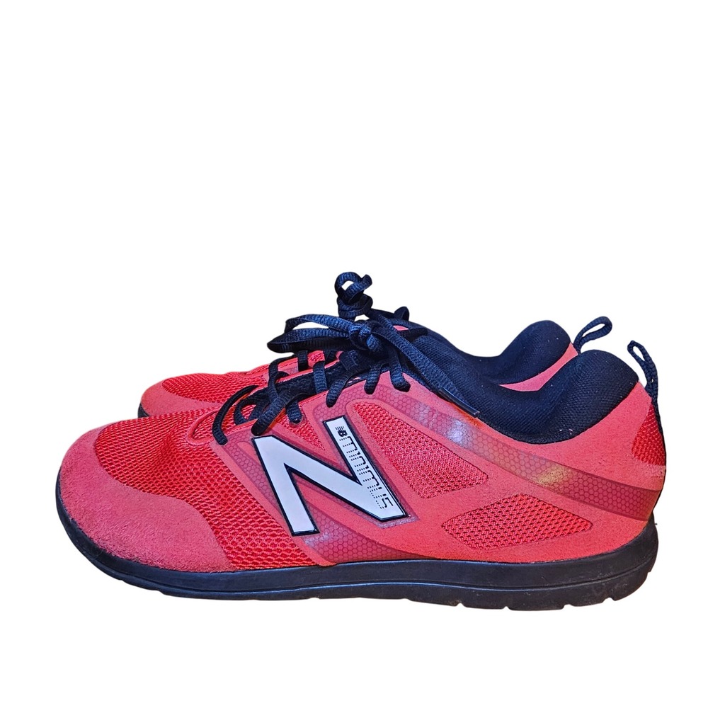 New Balance Minimus MX20RB Red Athletic Shoe Men Size 10.5 Barefoot‎ Athleisure